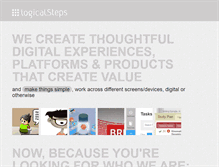 Tablet Screenshot of logicalsteps.net
